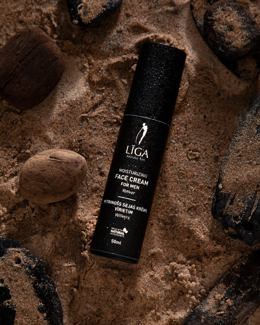 Moisturizing face cream Vetiver 50 ml - Image 3