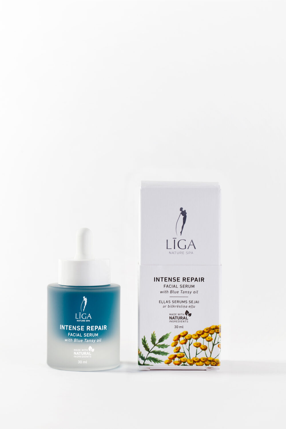 Intense repair facial serum with Blue Tansy oil 30 ml - Image 2